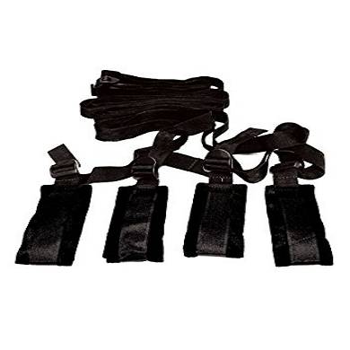 Sex & Mischief Bed Bondage Restraint Kit, 1er Pack