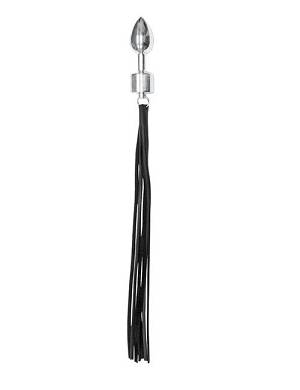 XXdreamSToys Alu-Plug m. Lederpeitsche