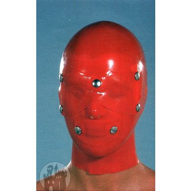 Latex Maske anatomisch, mit Mund- und Augenklappe, getaucht