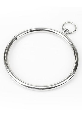 HardcoreDeLuxe Stahl - Halsfessel schmal 18 cm