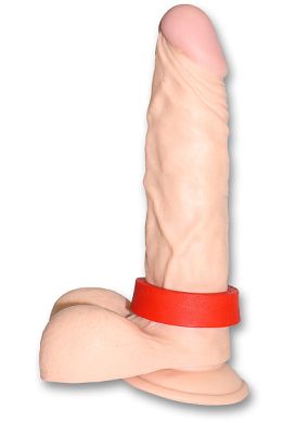 Vinyl Cockring red