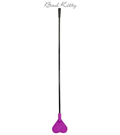 Bad Kitty Gerte Herz - aus Silikon - 44 cm lang - Pink
