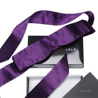 Lelo Intima - Augenbinde aus violetter Seide