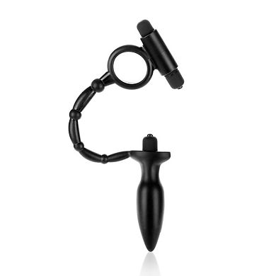 Ass-Kicker with Cockring, 34,5 cm