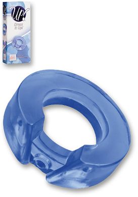 Cockring Up! Dress it Up! Cocktail Collared Ring blue