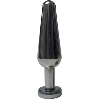 Mister B Stainless Edelstahl Analplug 13 x 3,5 cm