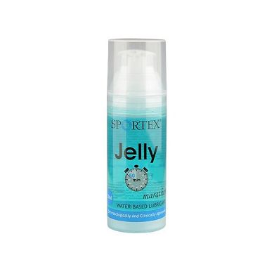 Sportex Jelly Marathon. Gleitgel auf Wasserbasis mit Ejakulations verzögernder Wirkun