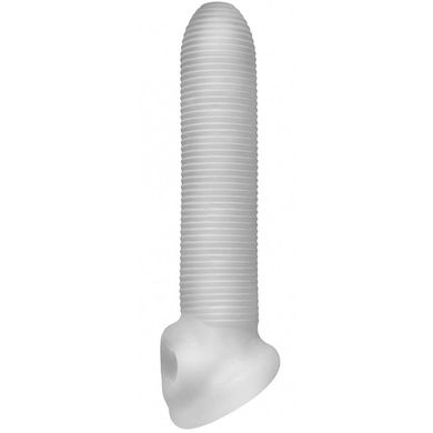 FAT BOY - Micro Ribbed Sheath 7,5 inch Penismanschette clear