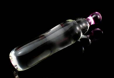 Greenpinecone Deluxe 174MM Nuckelflasche Dick Glas dildo Art Transparent Buttplug Kristall