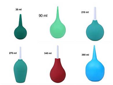 Klistier Klistierspritze Birnspritze Einlauf Gummiballon Klisma Klizma Irrigator К&#