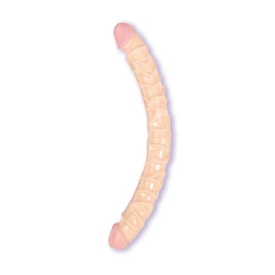 Realistischer Doppeldildo natur 45,5 x 4 cm