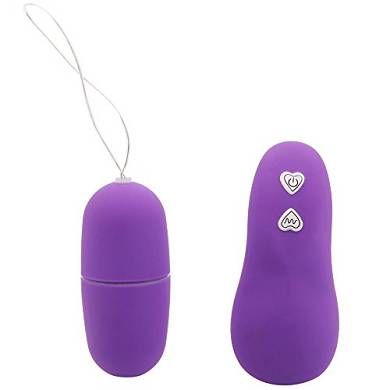 Vamery wasserdicht fluoreszierende G-Punkt egg Vibratoren Vibrierende Mini Ei Dual Fernbed