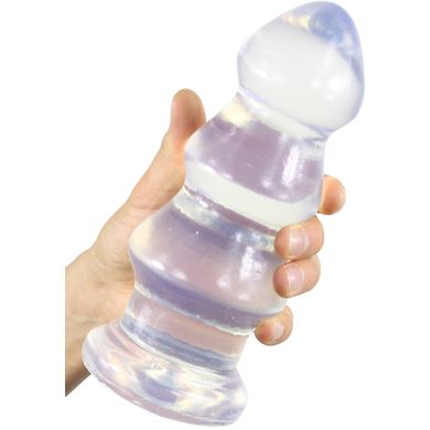 21 x 6,5 - 9,5 cm Ass Angeles Plug Compton clear