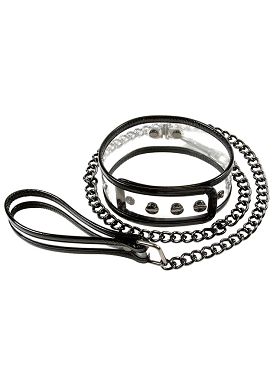 Halsfessel mit Leine - BareBondage
