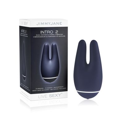 11 x 5,7 cm JIMMYJANE Mini-Vibrator - Intro 2 blue
