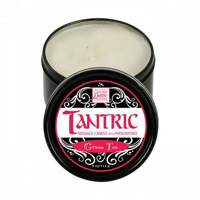 Tantra Massagekerze (Grner Tee)