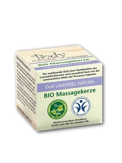 Bio Massagekerze: Lavendel Natura (115ml)