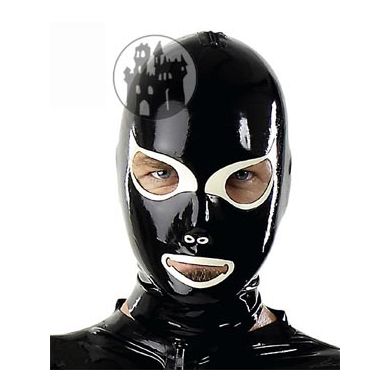 Latex Maske mit Katzenaugen