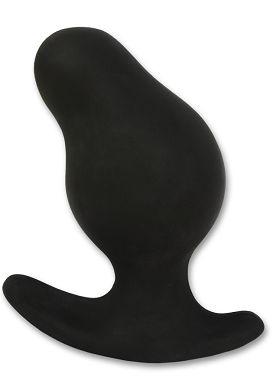 16 x 4,1 - 6,8 cm Atelier Wilhelm ERGONOMIC BUTT PLUG schwarz