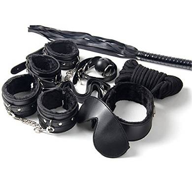 Intimate Melody® Schwarz 7 Stk / Packung SM Kit Erotik Lady Toys Nacht Sex Fetisch Paa