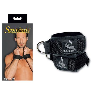 Super Hand Cuffs His and Hers Handschellen Handfesseln Neoprene schwarz