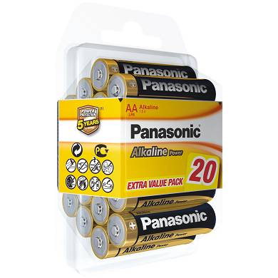 PANASONIC LR6APB/20RB Batterie AA Mignon