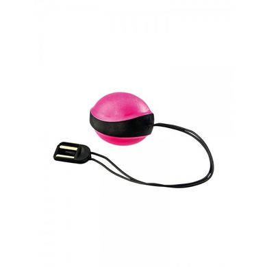 Vibratissimo Single Ball: Vibro-Liebeskugel, pink