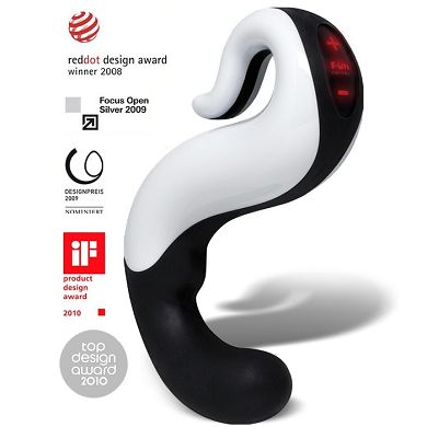 Fun Factory Delight Vibrator - schwarz / wei - aufladbar