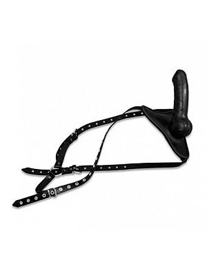 XXdreamSToys Strap-On Leder m. Latex Dildo
