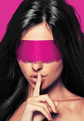 The Mystery Lace Augenmaske pink