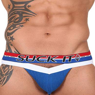 Pistol Pete Suck It Jock Underwear Royal