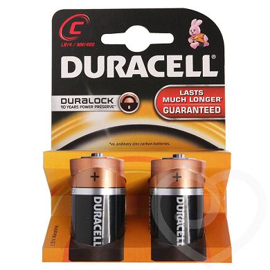 Duracell C Batterien (2er Pack)