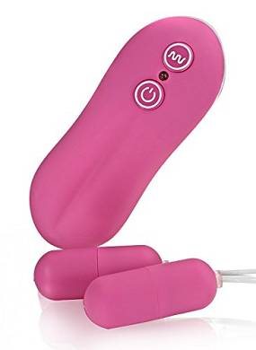 Deluxe Bullet Vibro Ei mit 10 Programmen & Fernbedienung. 2 Vibro Eier- anal & vag