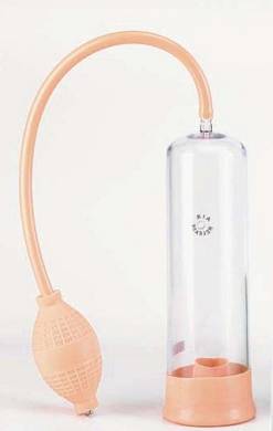 Vakuum Pumpe Potenzpumpe Penispumpe 2te Stallion Power mit Pumpball 19 cm lang