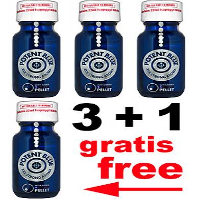 3 + 1 POTENT BLUE