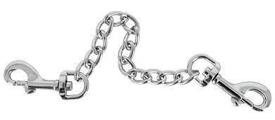 Metallkette 15 cm mit Karabinerhaken
