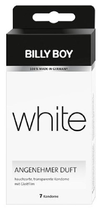 Billy Boy Kondome White - mit angenehmen Duft - Inhalt: 7 Stck