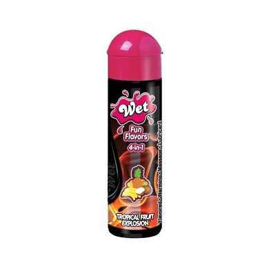 Wet Fun Flavours 4-in-1 Tropical Fruit Explosion 116g Gleitgel Gleitmittel
