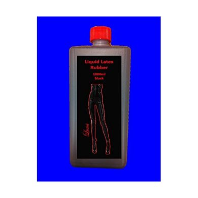 1 Liter LATEX Schwarz Rubber Latexmilch Naturgummi flüssig Gummi Gummimilch