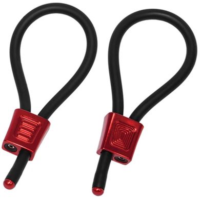ELECTRASTIM - Electraloops Prestige - Adjustable Electro Cock Rings red