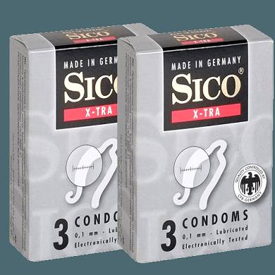 Sico X-Tra (6 Kondome)
