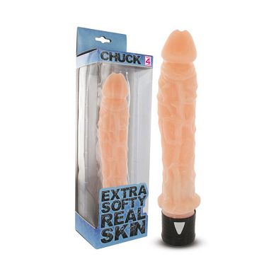 T4L Chuck Extra Softy Real Skin Vibrator, 25 x 4,5 cm