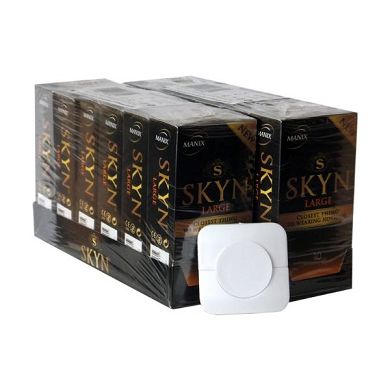 Manix SKYN LARGE Vorteilspack: 12x10 latexfreie XXL Kondome