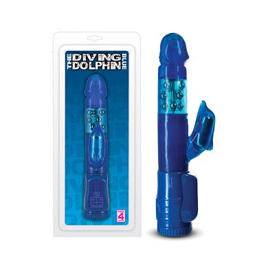 T4L The Diving Dolphin Vibrator, 22,5 x 3,5 cm