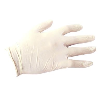 Einweghandschuhe Latex White - 100er Pack