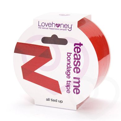 Lovehoney Tease Me rotes Bondage-Klebeband