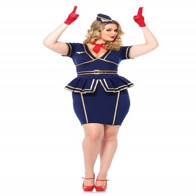 Skies Flight Attendant - Kostm Set 3TLG.-Queensize