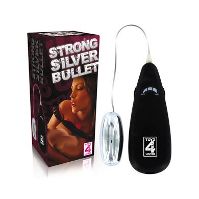 T4L Strong Silver Bullet Auflegevibrator, 6 x 2,5 cm