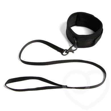 Bondage Boutique weiches Halsband und Leine für Einsteiger
