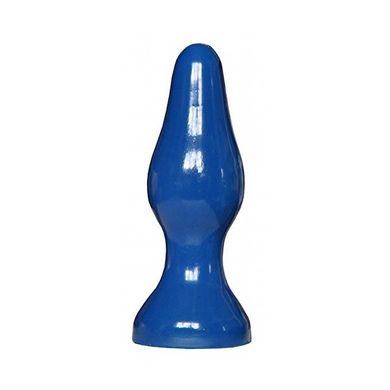 CRACKSTUFFERS Gans Butt Plug. mittelgroß. Blau